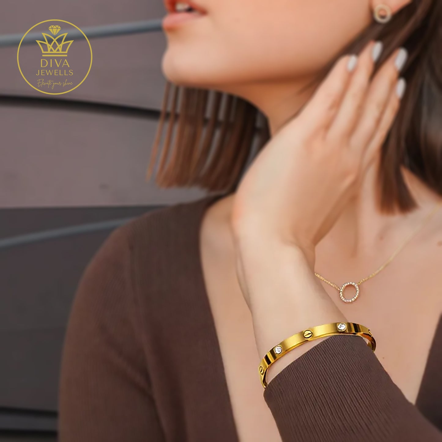 Luxe Harmony Bangle for Girls and Women