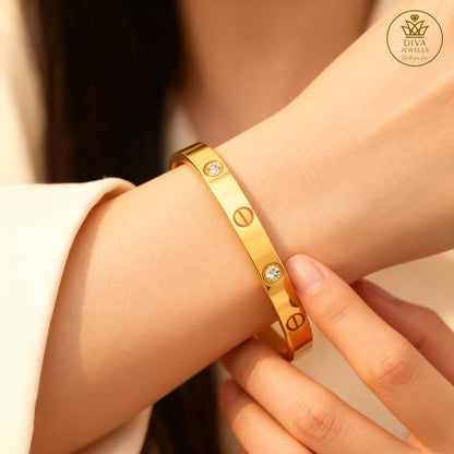 Luxe Harmony Bangle for Girls and Women